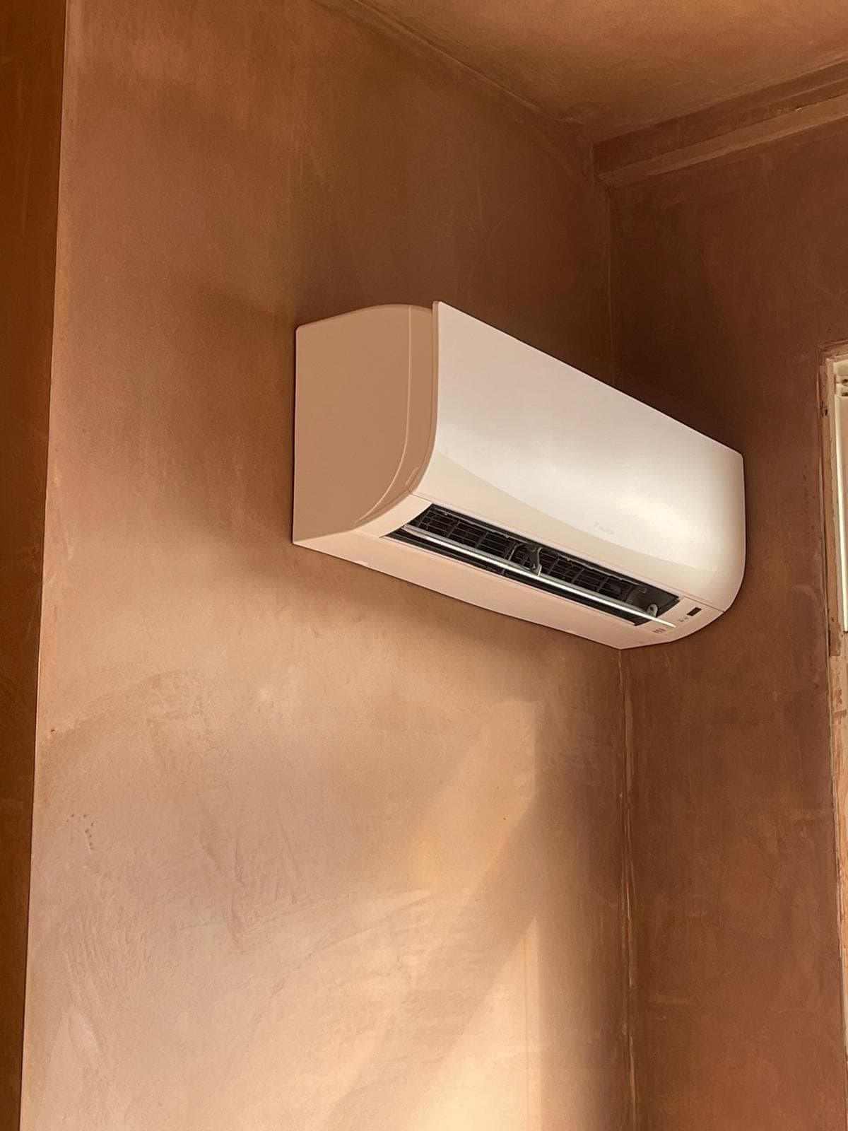 Daikin Sensira air conditioner close-up detail