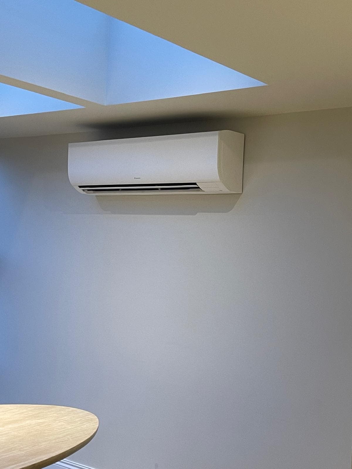 Daikin Sky Air 10kW unit installation view 2